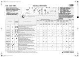 Whirlpool AWO 9561 Program Chart