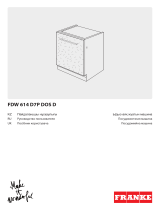 Franke FDW 614 D7P DOS D Руководство пользователя