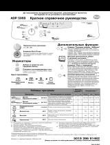 Whirlpool ADP 5968/2 WHM Program Chart