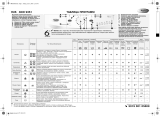 Whirlpool AWO 9361 Program Chart