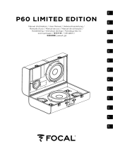 Focal P60 Limited Edition Руководство пользователя