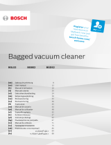 Bosch BGLS2 Bagged Vacuum Cleaner Руководство пользователя