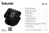 Beurer BC 54 Blood Pressure Monitor Руководство пользователя