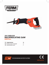 Ferm RSM1022 20V Cordless Reciprocating Saw Руководство пользователя