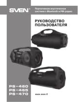 SEVEN PS-460 Portable Speaker System Руководство пользователя