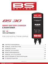 BS BATTERY BS 30 Smart Battery Charger and Maintainer Руководство пользователя
