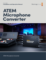 Blackmagic ATEM Microphone Converter  Руководство пользователя