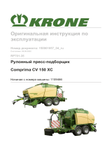 Krone BA Comprima CV 150 XC (RP701-35) Инструкция по эксплуатации