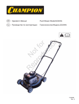 Simplicity MANUAL, OPS, CHAMPION WALK MOWER MODEL EC2045 Руководство пользователя