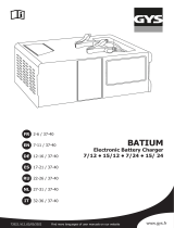 GYS 024625 BATIUM Electronic Battery Charger Руководство пользователя