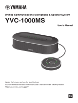 Yamaha YVC-1000MS Руководство пользователя