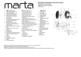 Marta MT-FN2554 Floor Fan Руководство пользователя