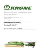 Krone BA EasyCut R 280 CV Инструкция по эксплуатации