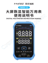 Fnirsi -S1 Handheld Large Screen Digital Display Smart Multimeter Руководство пользователя