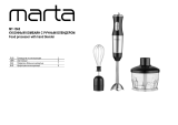 Marta MT-1565 Food Processor Руководство пользователя