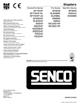 Senco NS20XP 50.8mm Heavy Duty Wire Air Stapler Руководство пользователя
