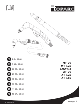 Toparc MT-70 Arc Welding Battery Chargers and Body Cable Руководство пользователя