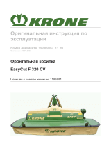 Krone BA EasyCut F 320 CV Инструкция по эксплуатации