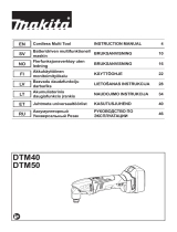 Makita DTM50 Cordless Multi Tool Руководство пользователя