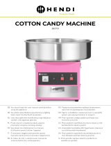 Hendi 282731 Cotton Candy Machine Руководство пользователя