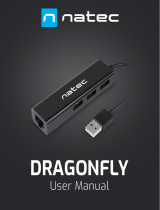 Natec DRAGONFLY Functional Adapter Hub Руководство пользователя