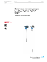 Endres+Hauser Levelflex FMP56, FMP57 HART Инструкция по эксплуатации