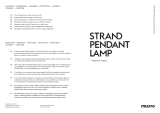 muuto Strand Pendant Lamp Closed Ø60 Руководство пользователя
