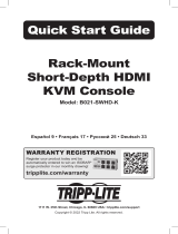 Tripp Lite TRIPP-LITE B021-SWHD-K Rack-Mount Short-Depth HDMI KVM Console Руководство пользователя