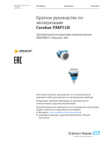 Endres+Hauser Cerabar PMP51B Short Instruction