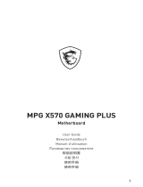 MSI MPG x570 Gaming Plus Motherboard Руководство пользователя