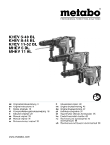 Metabo KHEV 5-40 BL Combi Hammer Руководство пользователя