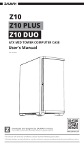 ZALMAN Z10 ATX MID Tower Computer Case Руководство пользователя