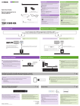 Yamaha SR-X40A Инструкция по началу работы