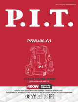 P I T PSW400-C1 Clean Water Pump Руководство пользователя