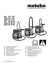 Metabo AS 20 L PC Инструкция по эксплуатации