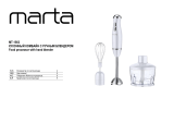 Marta MT-1563 Food Processor Руководство пользователя