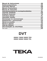 Teka DVT 98660 TBS BK Cooker Hood (Extractor hood) Руководство пользователя