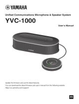 Yamaha YVC-1000 Руководство пользователя