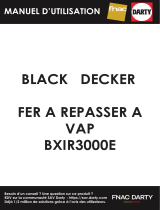 BLACK DECKER BXIR3000E Steam Iron 3000 Ceramic Black Руководство пользователя