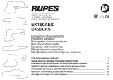 Rupes EK150AES Planetary Sanders Руководство пользователя