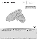 Dexter 3.6VSD2.51 3.6V Cordless Screwdriver Руководство пользователя