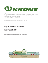 Krone BA EasyCut F 280 Инструкция по эксплуатации