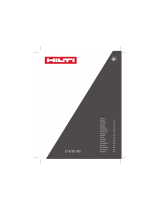 Hilti 4/12-50 Compact Charger Руководство пользователя