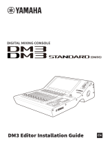 Yamaha DM3 Инструкция по установке