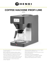 Hendi 208533 Coffee Machine Profi Line Руководство пользователя