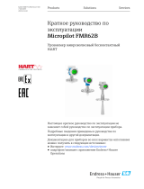 Endres+Hauser Micropilot FMR62B Short Instruction