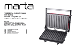 Marta MT-1761 Electric Grill Sandwich Maker Руководство пользователя