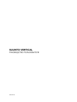 Suunto Vertical Руководство пользователя