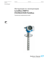 Endres+Hauser Levelflex FMP55 FOUNDATION Fieldbus Инструкция по эксплуатации