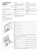 CAME DC00VISIO02 Инструкция по установке